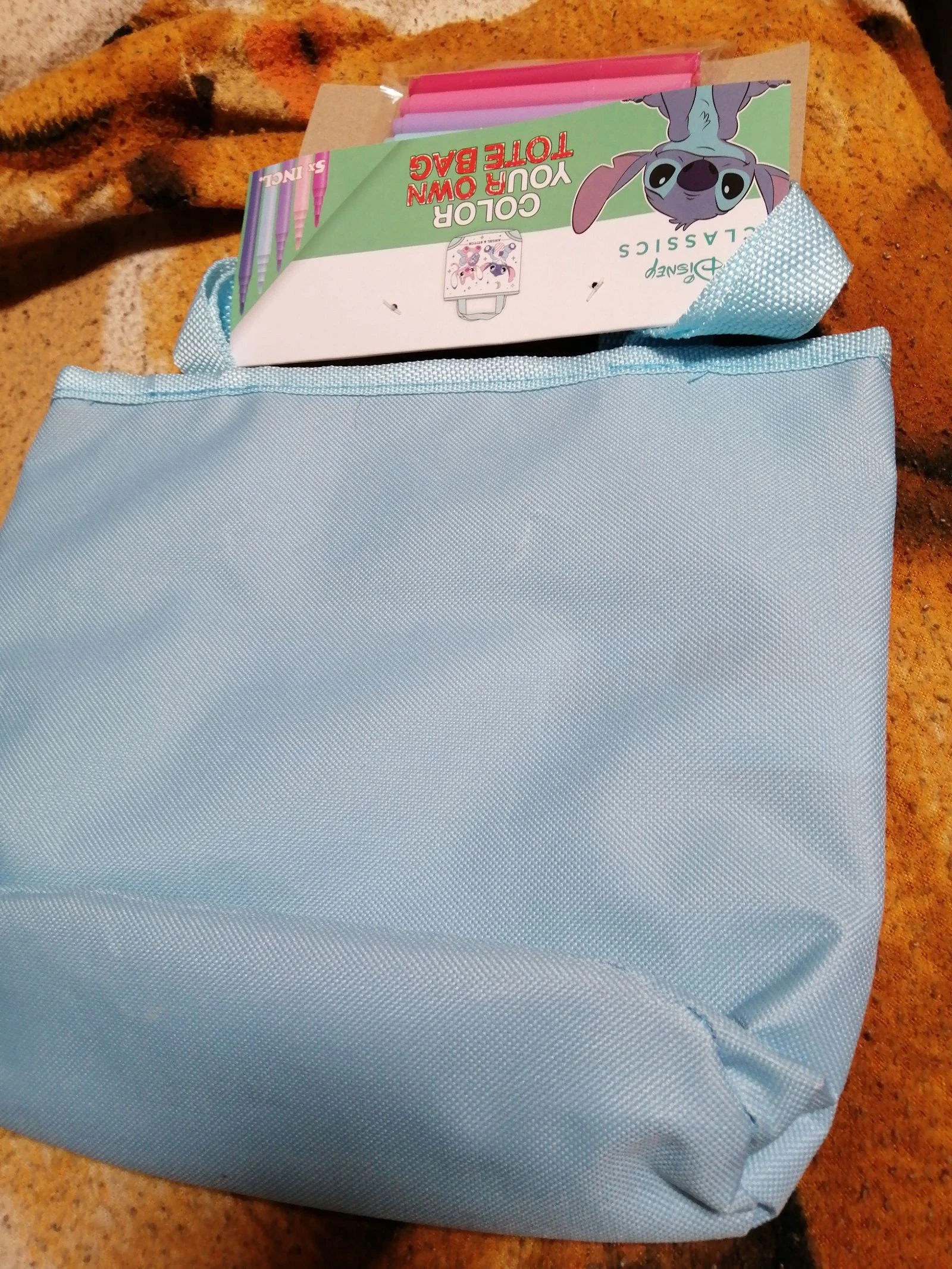 Petit sac stitch à colorier 